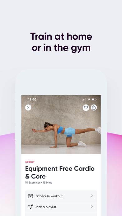 Home Workouts for Women, UpFit app screenshot 4