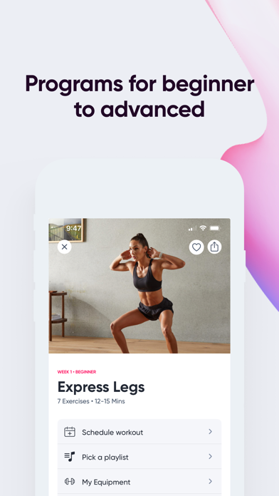 Home Workouts for Women, UpFit app screenshot 6
