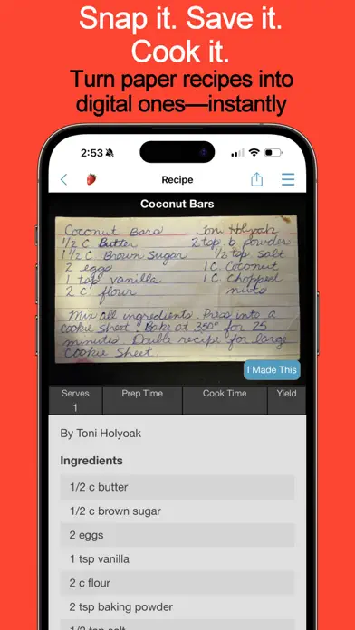 Honeydew: Recipe Manager app screenshot 4