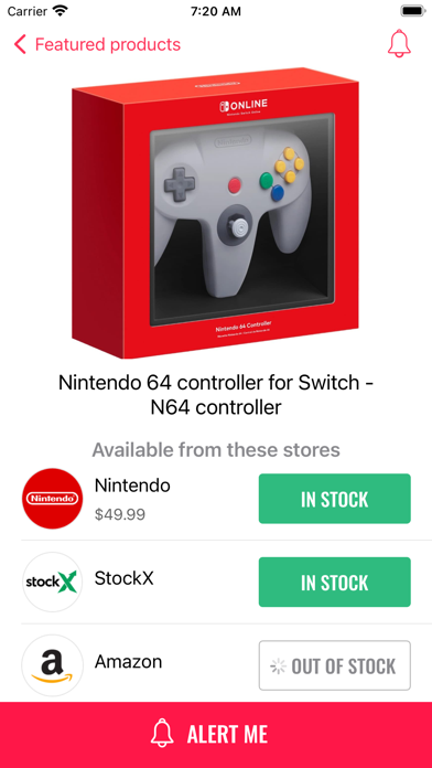HotStock – in-stock alerts app screenshot 2