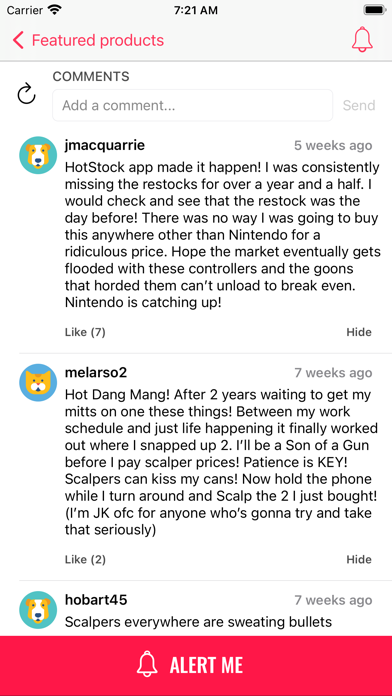 HotStock – in-stock alerts app screenshot 5