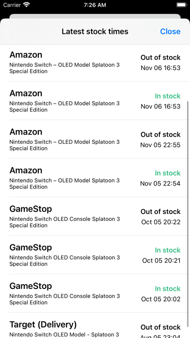 HotStock – in-stock alerts app screenshot 6
