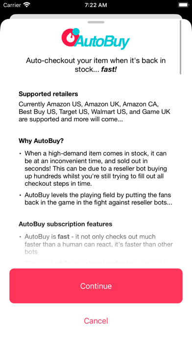 HotStock – in-stock alerts app screenshot 7