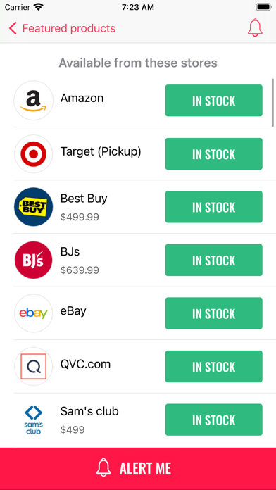 HotStock – in-stock alerts app screenshot 8