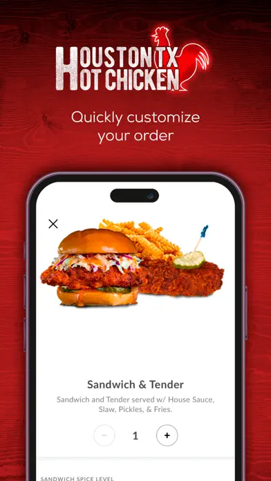 Houston Food Town app screenshot 2