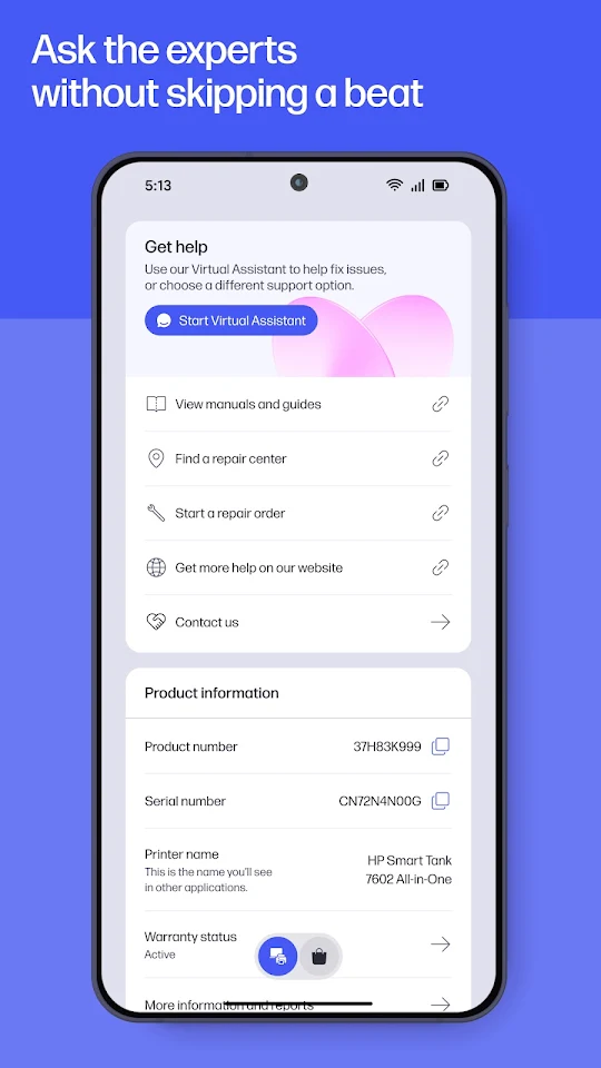 HP Smart app screenshot 7
