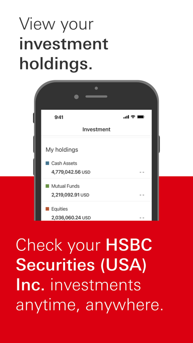 HSBC Mobile Banking app screenshot 4