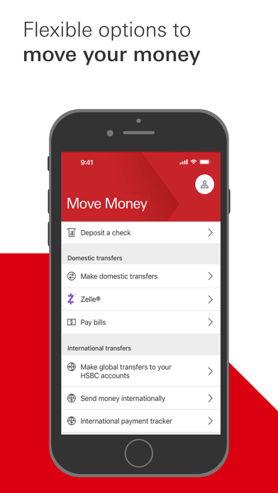 HSBC Mobile Banking app screenshot 5