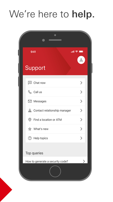 HSBC Mobile Banking app screenshot 6