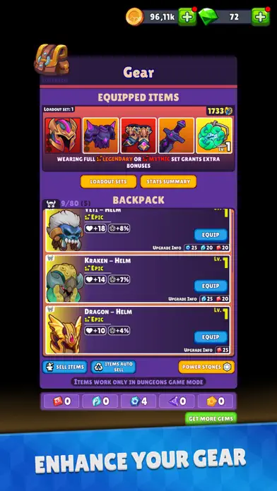 Hunt Royale: Action RPG Battle app screenshot 6