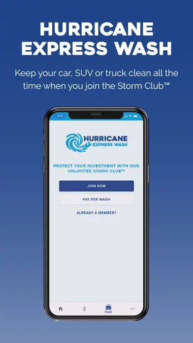 Hurricane Express Wash app screenshot 2