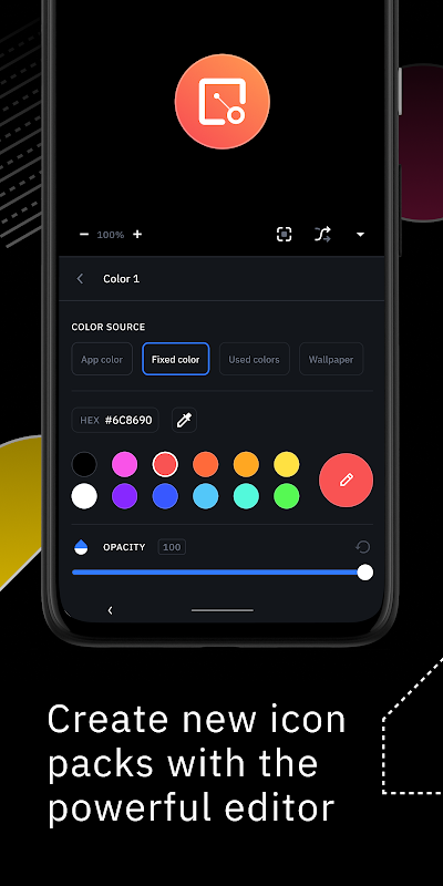 Icon Pack Studio app screenshot 1
