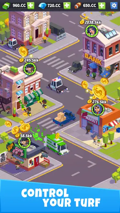 Idle Mafia – Tycoon Manager app screenshot 4