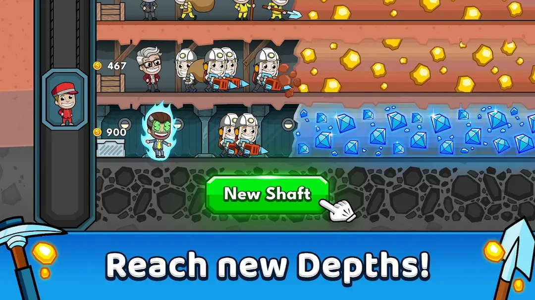 Idle Miner Tycoon: Gold & Cash app screenshot 6