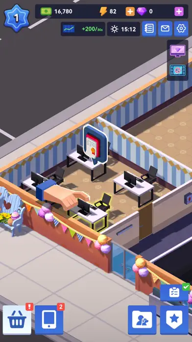 Idle Office Tycoon- Money game app screenshot 6