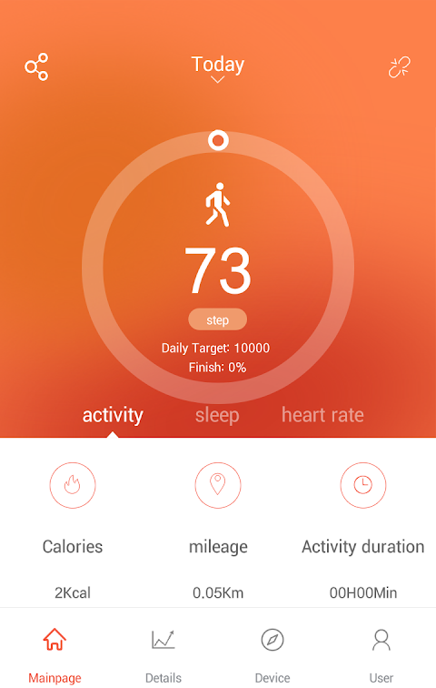 VeryFitPro app screenshot 1