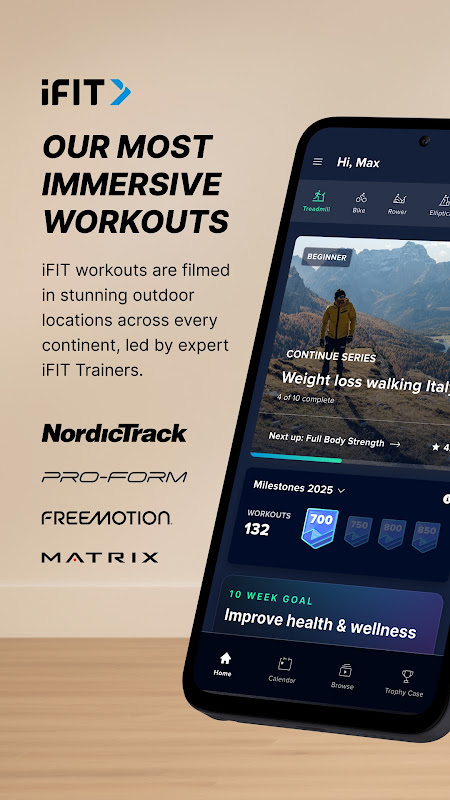 iFIT Workouts app screenshot 1
