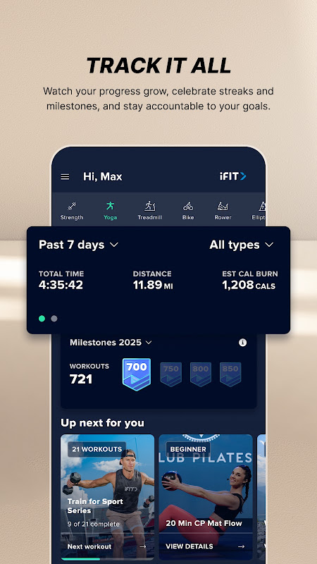 iFIT Workouts app screenshot 8