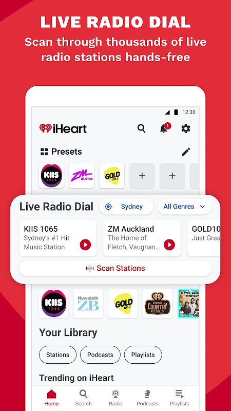 iHeart: Radio, Podcasts, Music app screenshot 4