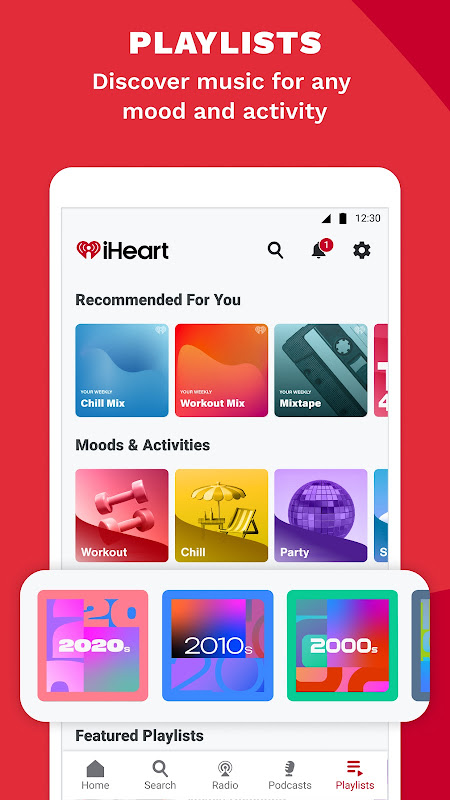 iHeart: Radio, Podcasts, Music app screenshot 7