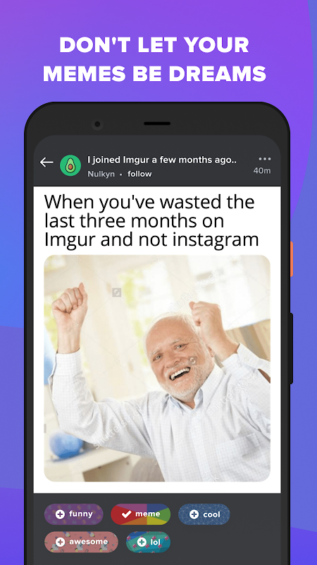 Imgur: Funny Memes & GIF Maker app screenshot 7