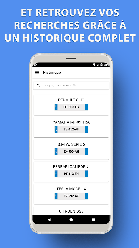 Immatriculation Scanner app screenshot 6