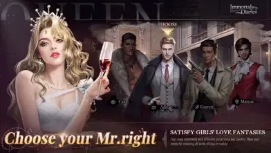 Immortal Diaries app screenshot 1