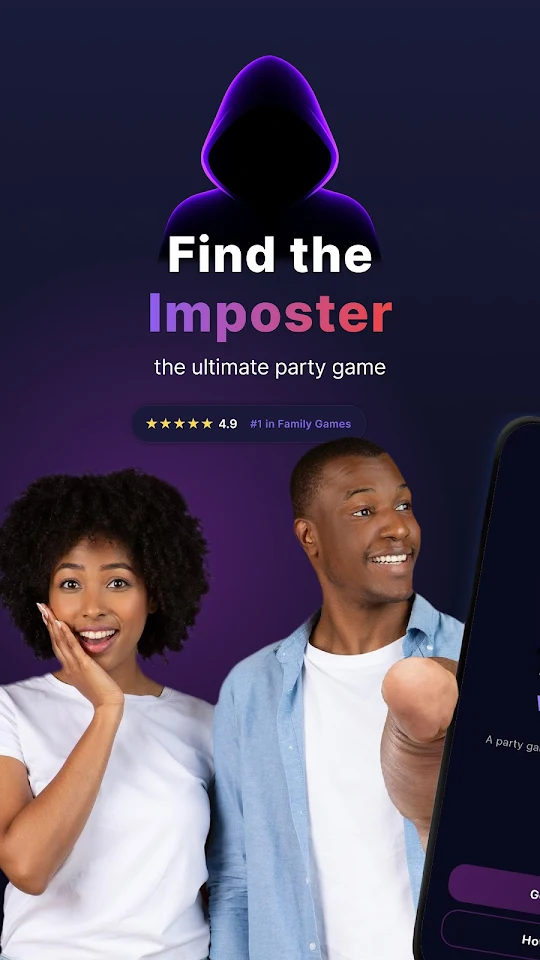 Imposter Game – Party Edition app screenshot 2