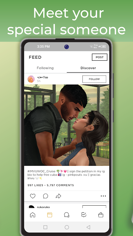 IMVU: online 3D metaverse game app screenshot 1