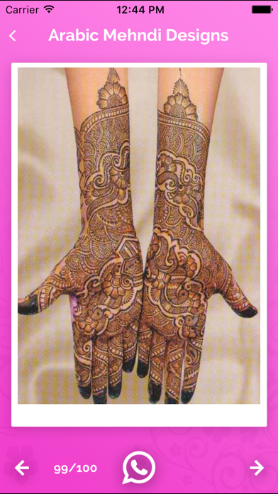 Indian Mehndi designs app screenshot 4