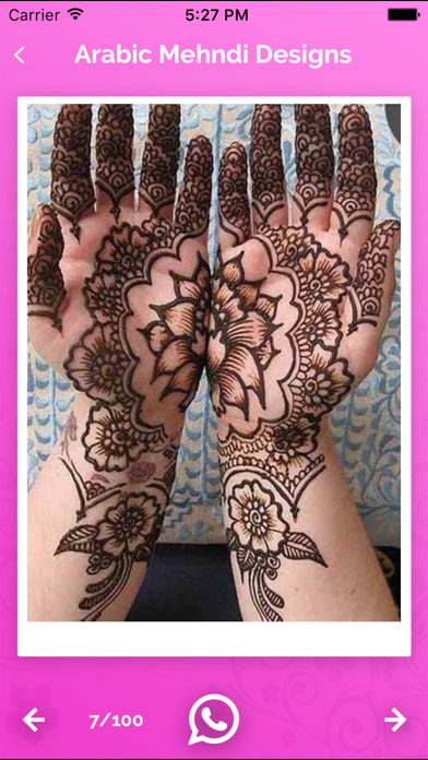 Indian Mehndi designs app screenshot 5