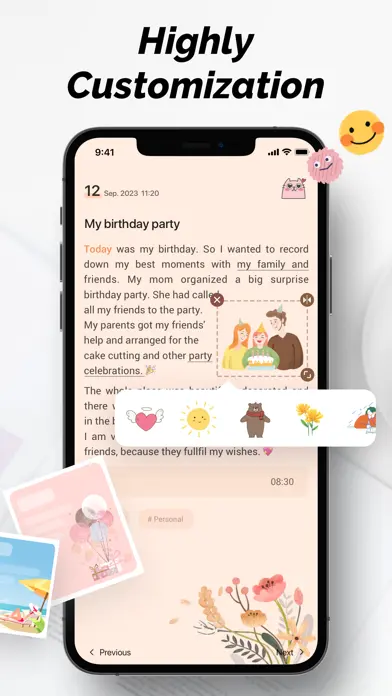 InnerJournal app screenshot 2