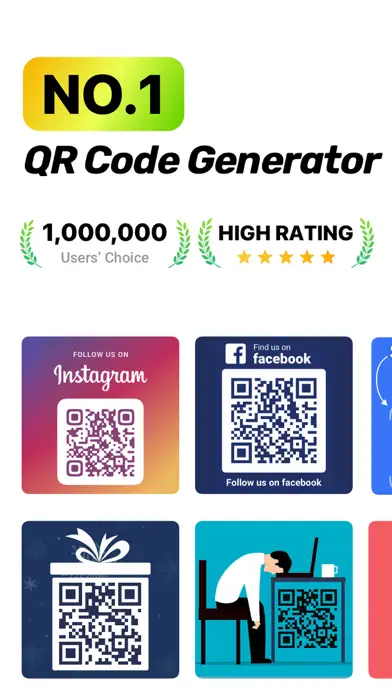 Inspire QR Code app screenshot 1
