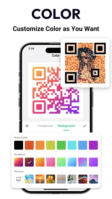 Inspire QR Code app screenshot 3