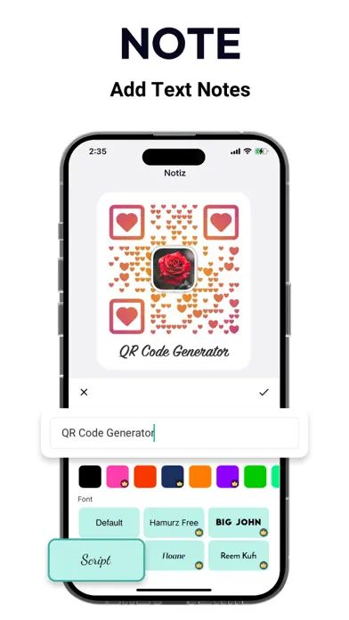 Inspire QR Code app screenshot 5