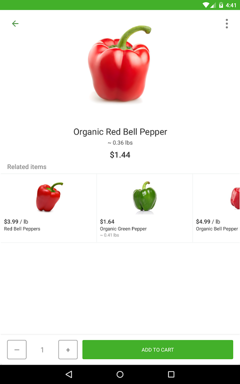 Instacart Market Food Delivery app screenshot 1