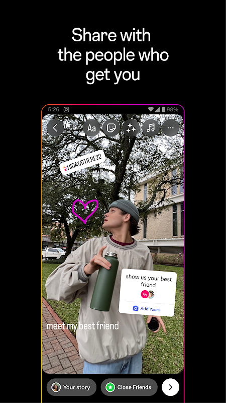 Instagram app screenshot 3