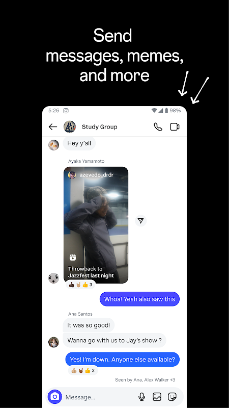 Instagram app screenshot 4