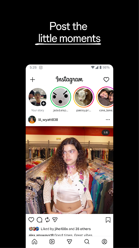 Instagram app screenshot 5