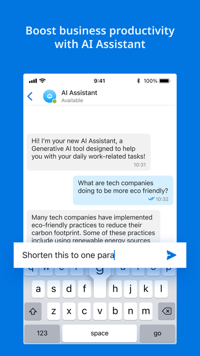 Intermedia Unite app screenshot 5