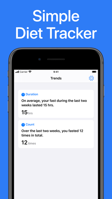 Intermittent Fasting and Diet app screenshot 3