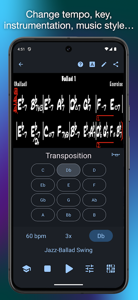 iReal Pro app screenshot 3
