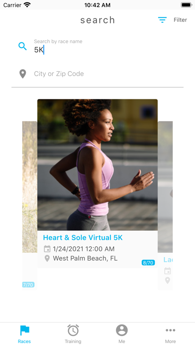 ITS YOUR RACE app screenshot 2