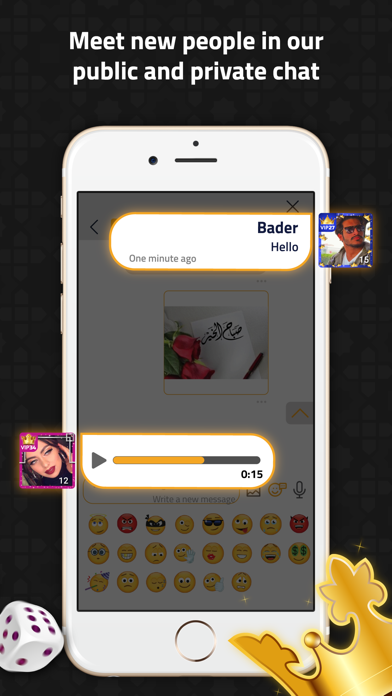 Jawaker Tarneeb, Hand & Trix app screenshot 3