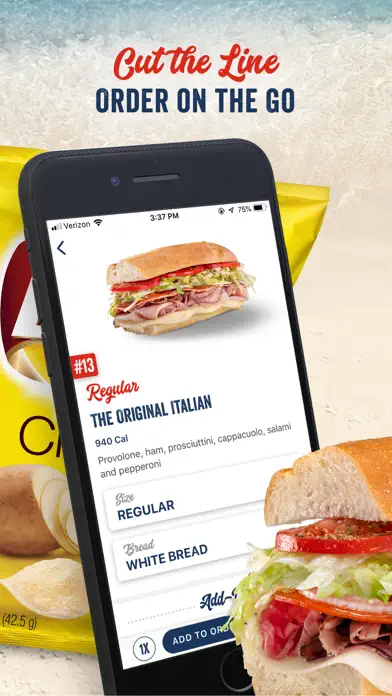 Jersey Mike’s app screenshot 4