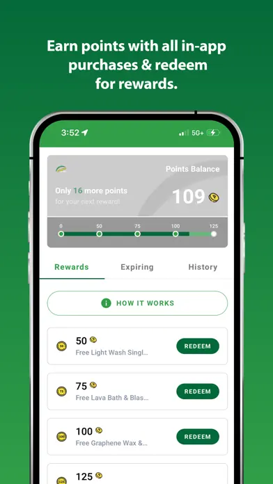 Jet Brite Car Wash app screenshot 2