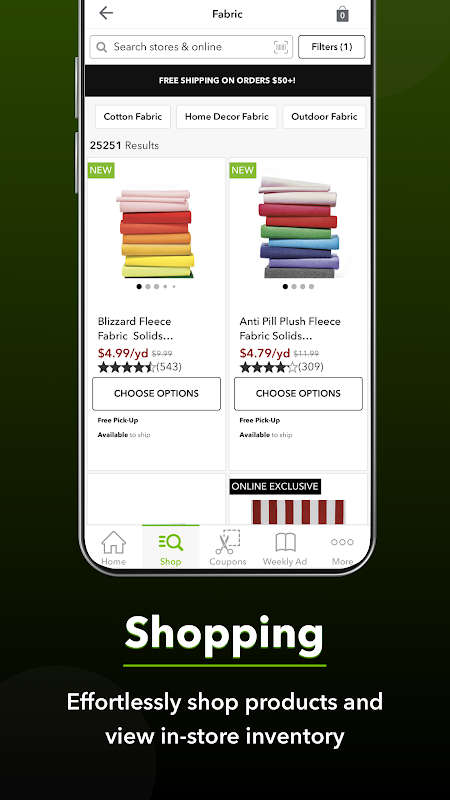 JOANN app screenshot 3