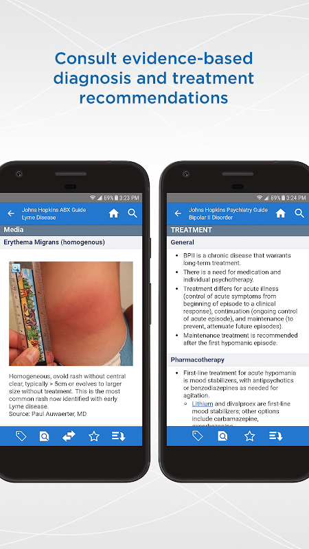 Johns Hopkins Antibiotic Guide app screenshot 2