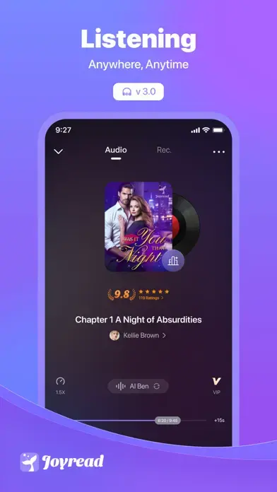 Joyread app screenshot 1