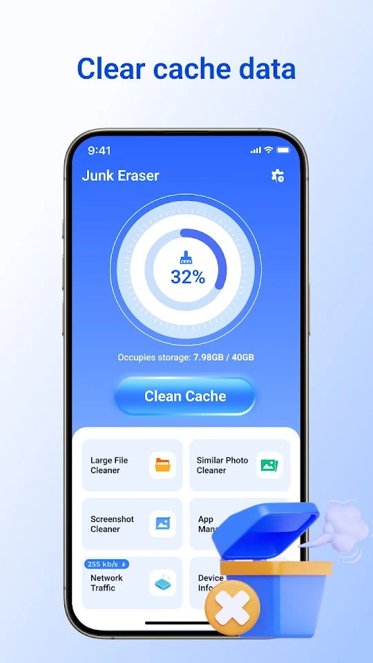 Junk Eraser – Storage Manager app screenshot 2